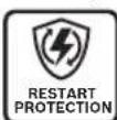 BOSCH GWS 18125 SPL Professional - Protectie la repornire - 1