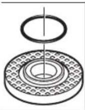 BOSCH GWS 18125 SPL Professional - Slipesanas vai griesanas disks - 1