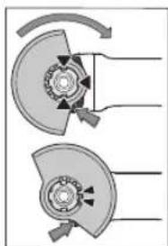 BOSCH GWS 18125 SPL Professional - Slifavimui skirts apsauginis gaubtas - 1