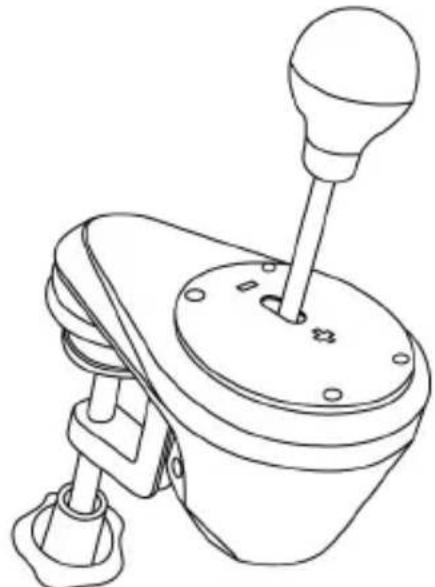 THRUSTMASTER TH8A Shifter - "H-KUVIO (7+1)" -VAIHDELEVYN VAIHTAMINEN "SEKVENTAALI (+/-)" -VAIHDELEVYYN - 7