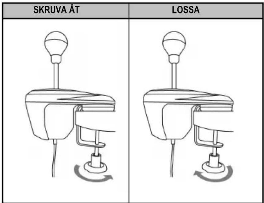 THRUSTMASTER TH8A Shifter - Montera væxelspaken på ett bord eller skrivbord - 1