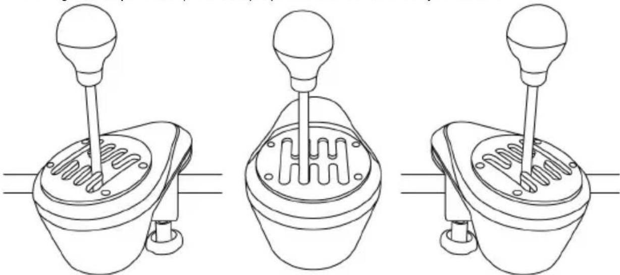 THRUSTMASTER TH8A Shifter - Posicao r rodar o Sistema de fixacao (pode ser ajustado sobre 360^ - 2