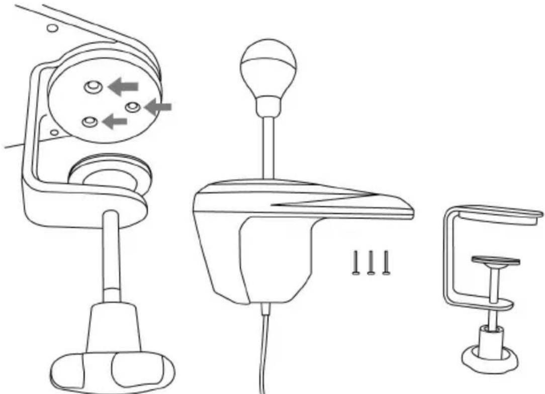 THRUSTMASTER TH8A Shifter - Montera växelspaken i en cockpit - 1