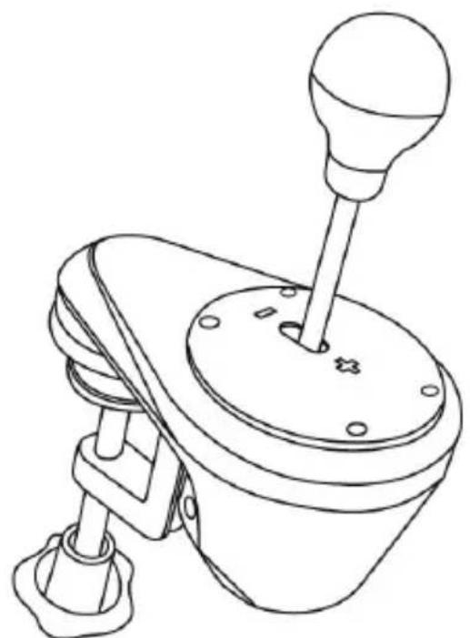 THRUSTMASTER TH8A Shifter - ZÁMÉNA DESKY RADIĆI PÁKY Z “H-PATTERN (7+1)” ZA SEKVENÇNÍ DESKU RADIĆI PÁKY “SEQUENTIAL (+/-)” - 7