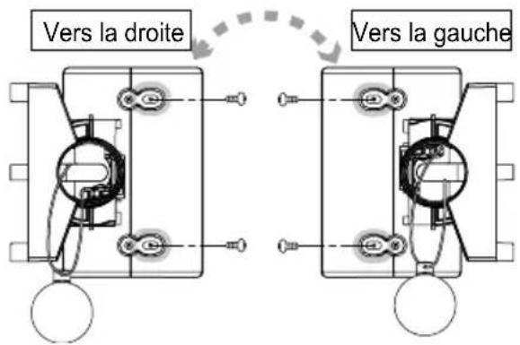 OPTEX HX80NRAM - 5-1 INSTALLATION AVEC ROTULE - 7