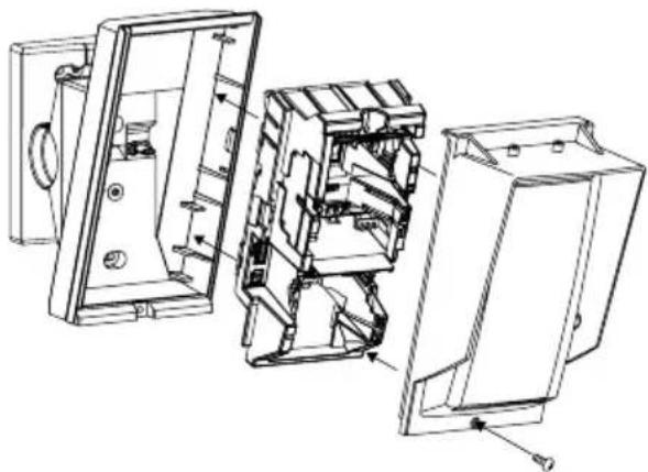OPTEX HX80NRAM - 5-1 INSTALLATION AVEC ROTULE - 11