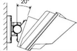 OPTEX HX80NRAM - 5-1 INSTALLATION AVEC ROTULE - 3