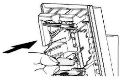 OPTEX HX80NRAM - Insérer la/les plaque obturatrice(s) dans la position de distance de masquage souhaitée et vérifier qu'elle(s) soit/soient enclenchée(s). - 1