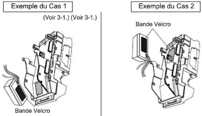 OPTEX HX80NRAM - En utilisant une bande velcro (fournie), installer l'émetteur radio à l'unité principale. - 1