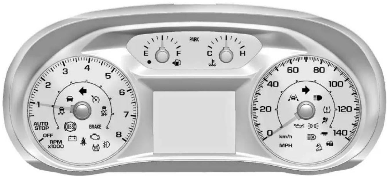 GMC Acadia (2019) - Combinéd'instruments - 1