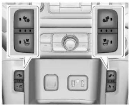 GMC Acadia (2019) - Siègeschauffantset aérés - 1