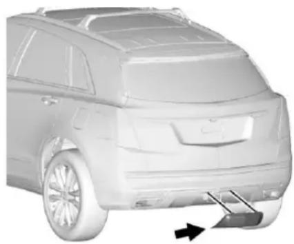 GMC Acadia (2019) - Couvercled'attelage - 1