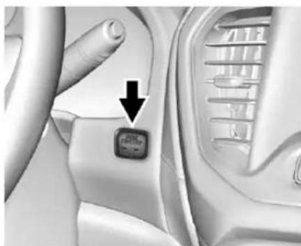 GMC Acadia (2019) - Positionsdu commutateurd'allumage - 1