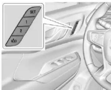 GMC Acadia (2019) - Fonctionsdemémoire - 1