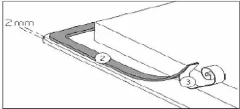 NOVY O’zone 1002 - How to stick the gasket: - 1
