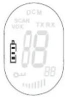 TOPCOM TwinTalker 3700 Duo Pack - Wskaźnik poziomu naładowania baterii/niskiego poziomu naładowania - 1