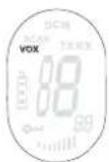 TOPCOM TwinTalker 3700 Duo Pack - SELECTION DU MODE VOX - 1