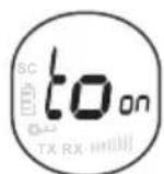 TOPCOM TWINTALKER 1302 RC6400 - TOETSTOON IN/UITSCHAKELEN - 1