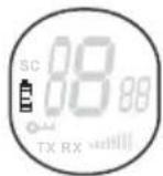 TOPCOM TWINTALKER 1302 RC6400 - BATTERILADENIVEAU/INDIKATION AF LAV BATTERIKAPACITET - 1