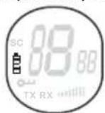 TOPCOM TWINTALKER 1302 RC6400 - 'Evöεiŋ επιπέδου φόρτιος μπαταρίας/χαμηλής μπαταρίας - 1