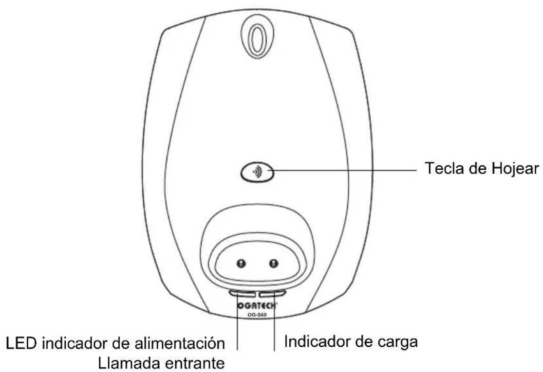 TOPCOM Ogatech OGS60 - Microteléfono y base OGATECH OG-S60 - 2