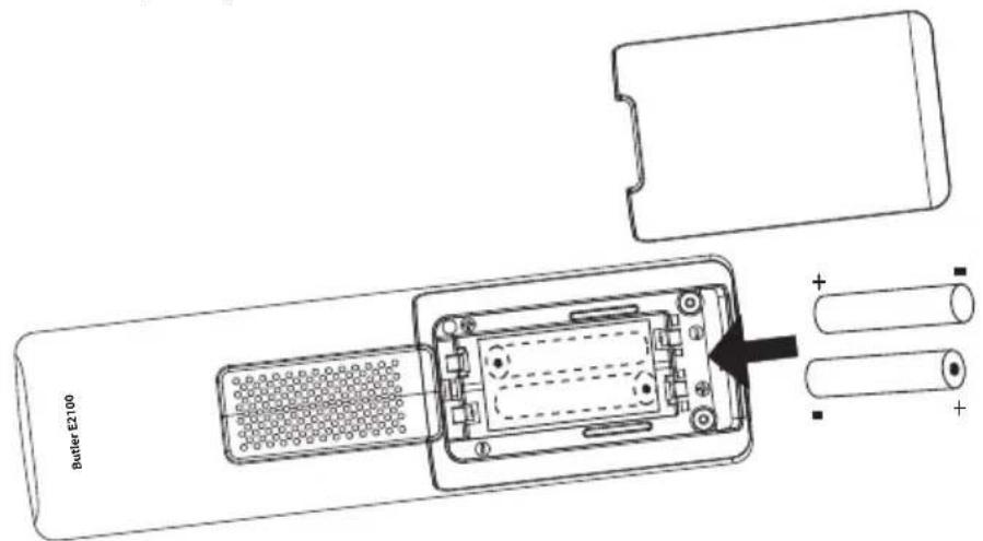 TOPCOM Butler E2100 TE 5770 - Mobilteil (Handset) - 1