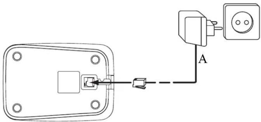 TOPCOM Butler E450 - Installing the charger - 1