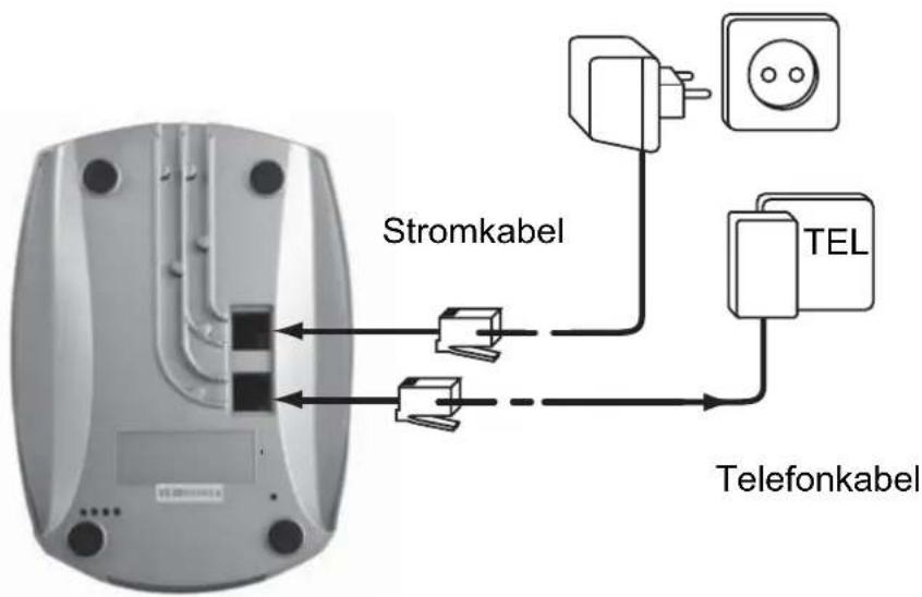 TOPCOM Butler 4570 - DAS BASISGERÄT MONTIEREN - 1