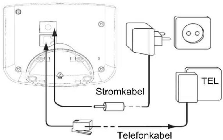 TOPCOM Butler 3970 Plus - Installation der Basisstation - 1