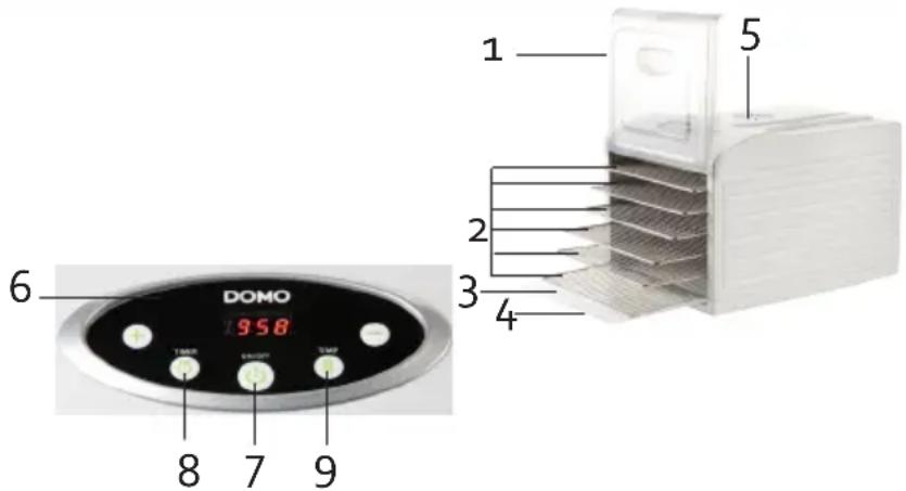 DOMO DO353VD - CASTI - 1