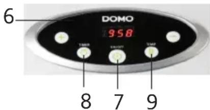 DOMO DO353VD - PARTS - 2