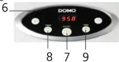 DOMO DO353VD - TEILE - 1