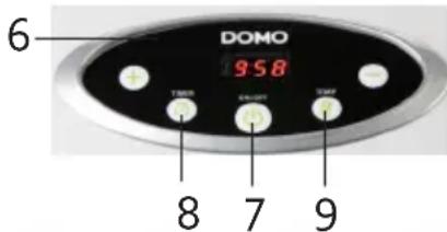 DOMO DO353VD - PIEZAS - 2