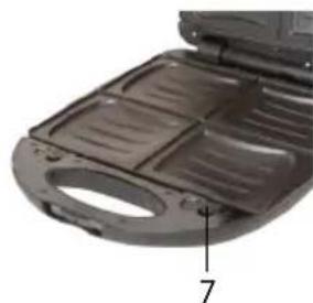 DOMO DO9166C - ONDERDELEN - 2