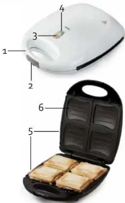 DOMO DO9166C - TEILE - 1