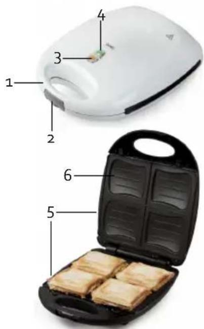 DOMO DO9166C - PARTS - 1