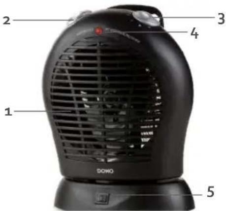 DOMO DO7324F - TEILE - 1