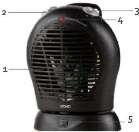DOMO DO7324F - PIEZAS - 1