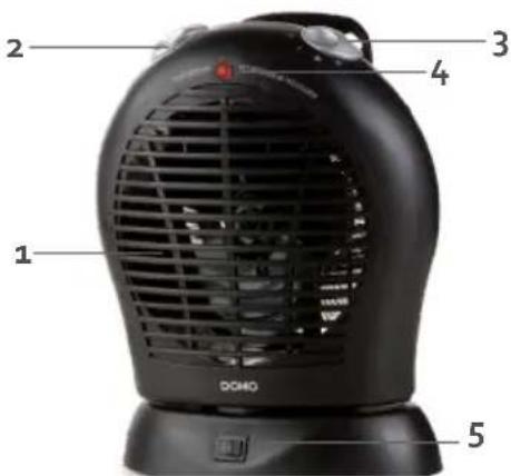 DOMO DO7324F - PARTS - 1
