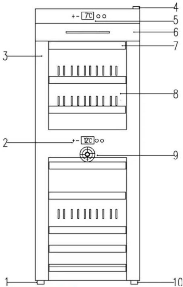CASO WineMaster Touch A one - Electrical connection - 1