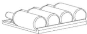 CASO WineMaster Touch A one - Houten bewaarplateaus - 2
