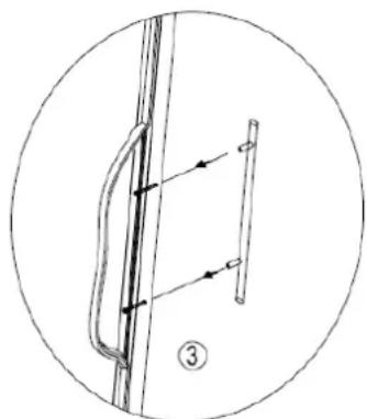 CASO WineSafe 192 - Installazione maniglia - 4