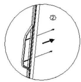 CASO WineMaster 43 - Installazione maniglia - 2