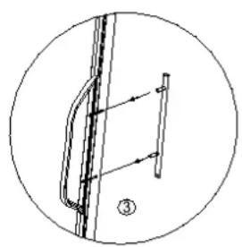 CASO WineMaster 43 - Installazione maniglia - 4