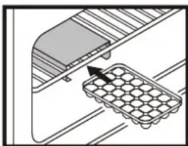 FRANKE FCT 4101 N XS - Preparazione dei cubetti di ghiaccio - 1