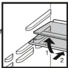 FRANKE FCT 4101 N XS - Repositioning the door racks - 2