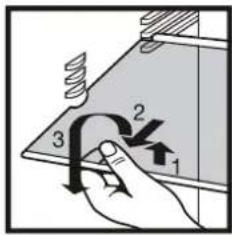 FRANKE FCT 4101 N XS - Αλλαγή διάταξης ραφιών - 1