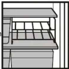 FRANKE FCT 4101 N XS - Kapı rafının yerini değiştirmek - 3