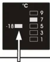 FRANKE FCT 4101 N XS - Freezer temperature display - 2