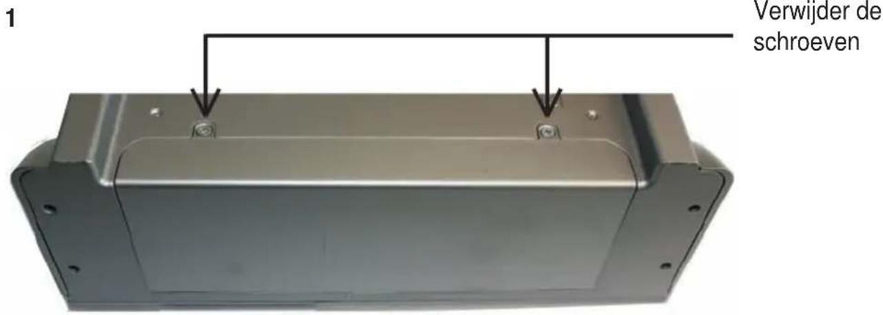 Humantechnik LA90 - Plaatsen van de accu voor het eerste gebruik - 1
